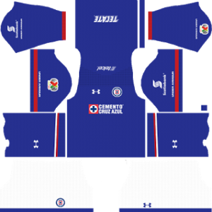 Cruz Azul dls home kit 2017-2018