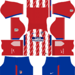 Atletico Madrid Kits 2017/2018 Dream League Soccer