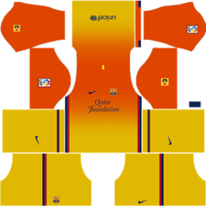 barcelona dls away kit 2012-2013