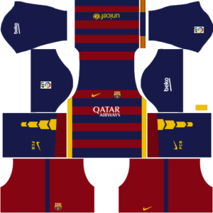 barcelona dls home kit 2015-2016