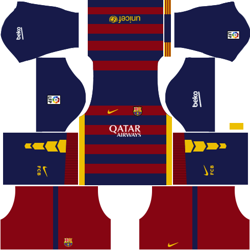 dream league soccer kit del barcelona