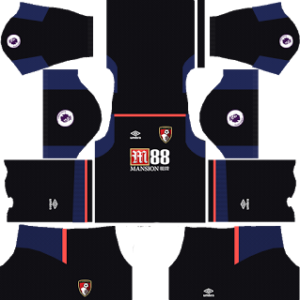 bournemouth goalkeeper away kit 2017-2018