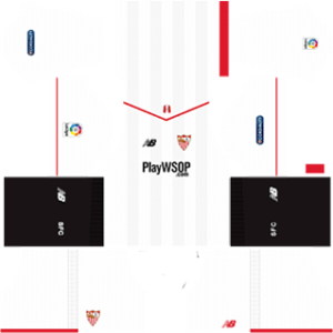 sevilla fc dls home kit 2017-2018