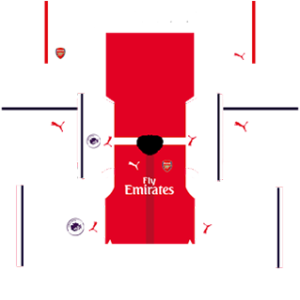 arsenal dls home kit 2016-2017 (Special)