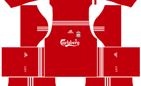 Liverpool Kits 2009/2010 Dream League Soccer - Liverpool ...