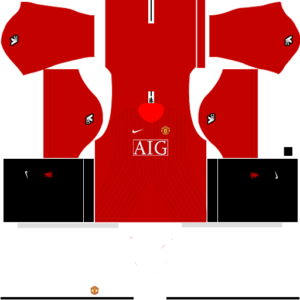 kit jersey manchester united dream league soccer 2018