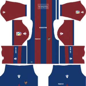 Levante UD Kits 2017/2018 Dream League Soccer