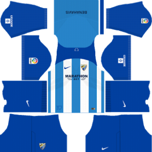 Malaga CF Kits 2017/2018 Dream League Soccer