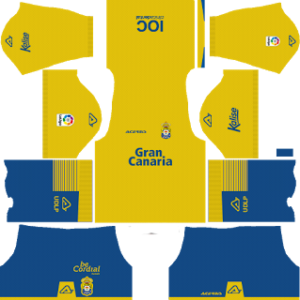 UD Las Palmas Kits 2017/2018 Dream League Soccer