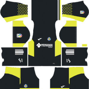 getafe 2017-18 goalkeeper home kit