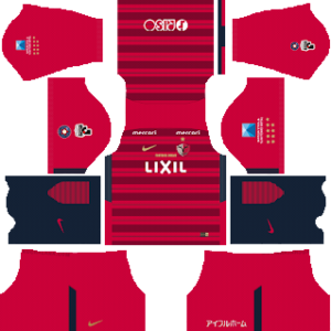 Kashima Antlers Dream League Soccer Kits 2017/2018