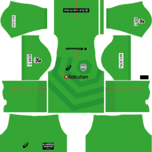 vissel kobe dls goalkeeper home kit 2016-2017