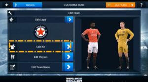 Dream league Kit Edit