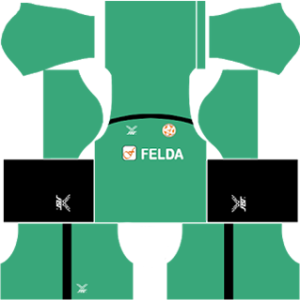 felda united dls goalkeeper home kit 2016-2017