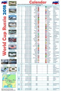 FIFA World cup 2018 Schedule Nepal Time