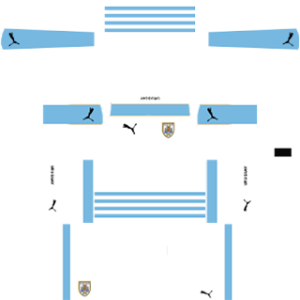 Uruguay Away Kit 2016-2017