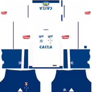 Cruzeiro DLS 2017-18 Away Kit