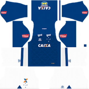 Cruzeiro EC Kits 2017-2018 Dream League Soccer