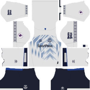 everton third kit 2018-2019 dream league soccer