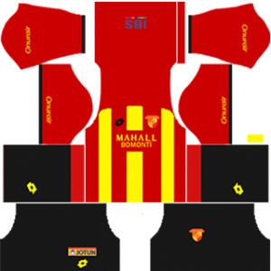 Goztepe S.K. Kits 2017-2018 Dream League Soccer