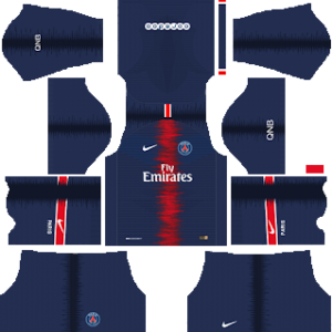 Paris Saint-Germain (PSG) Kits 2018/2019 Dream League Soccer