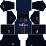 Paris Saint-Germain (PSG) Kits 2016-2017 Dream League Soccer