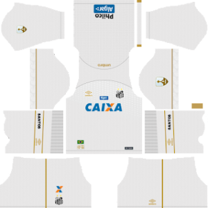 Santos FC Kits 2018/2019 Dream League Soccer