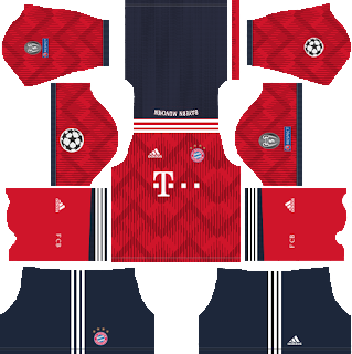 Logo Bayern Munich 512X512 Kits 2020 : 2020-2021 Adult Thai version