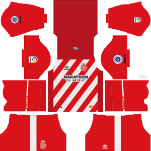 Girona FC Kits 2018/2019 Dream League Soccer