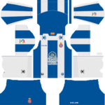 RCD Espanyol Kits 2018/2019 Dream League Soccer