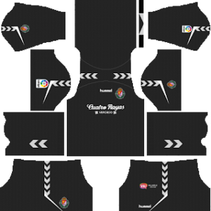 real valladolid goalkeeper away kit 2018-2019 dream league soccer