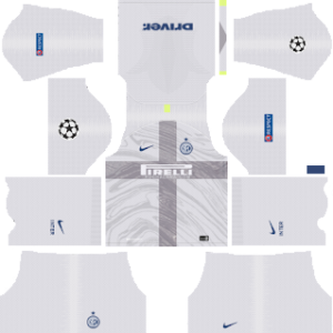 inter milan ucl third kit 2018-2019 dream league soccer