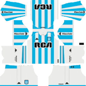 Racing Club de Avellaneda Kits 2018/2019 Dream League Soccer
