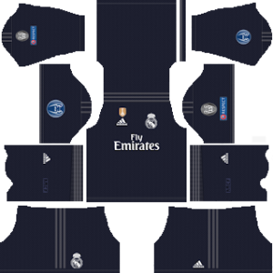 Real Madrid UEFA away kit 2018-2019 dream league soccer