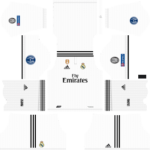 Real Madrid UEFA Badge Kits 2018/2019 Dream League Soccer