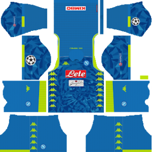 SSC Napoli UCL Kits 2018/2019 Dream League Soccer