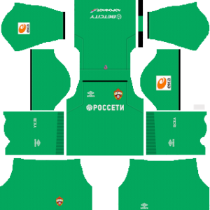 CSKA Moscow goalkeeper home kit 2018-2019 dream league soccer