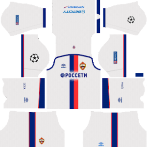 CSKA Moscow ucl away kit 2018-2019 dream league soccer