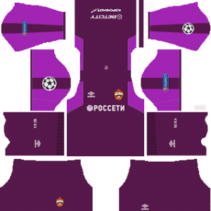 CSKA Moscow ucl goalkeeper away kit 2018-2019 dream league soccer