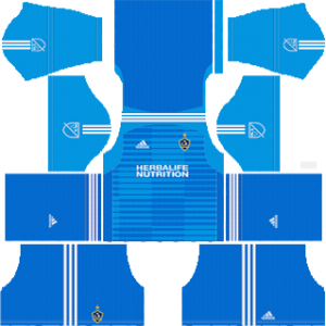 LA Galaxy goalkeeper home kit 2018-2019 dream league soccer