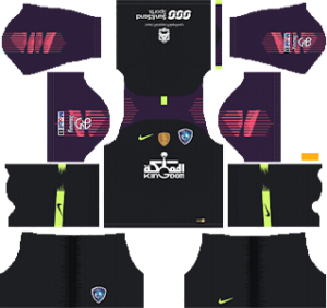 Al Hilal FC goalkeeper home kit 2019-2020 dream league soccer
