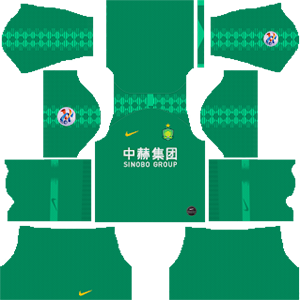 Beijing Sinobo Guoan FC acl home kit 2019-2020 dream league soccer