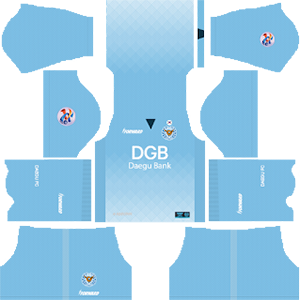 Daegu FC acl home kit 2019-2020 dream league soccer