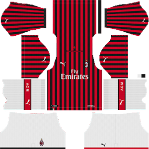 AC Milan Kits 2019/2020 Dream League Soccer