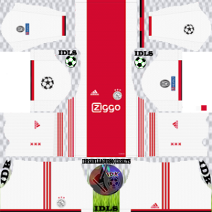 Ajax UCL home kit 2019-2020 dream league soccer