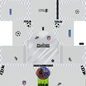 Atletico Madrid UCL gk away kit 2019-2020 dream league soccer