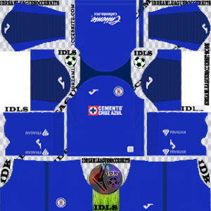 Cruz Azul Kits 2019/2020 Dream League Soccer