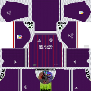 Real Valladolid away kit 2019-2020 dream league soccer