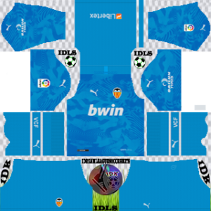 Valencia third kit 2019-2020 dream league soccer