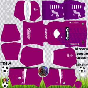 Atlético San Luis gk home kit 2020 dream league soccer